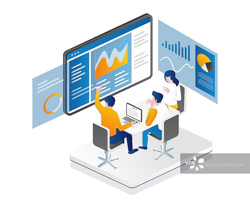 投资业务洽谈会议图片素材