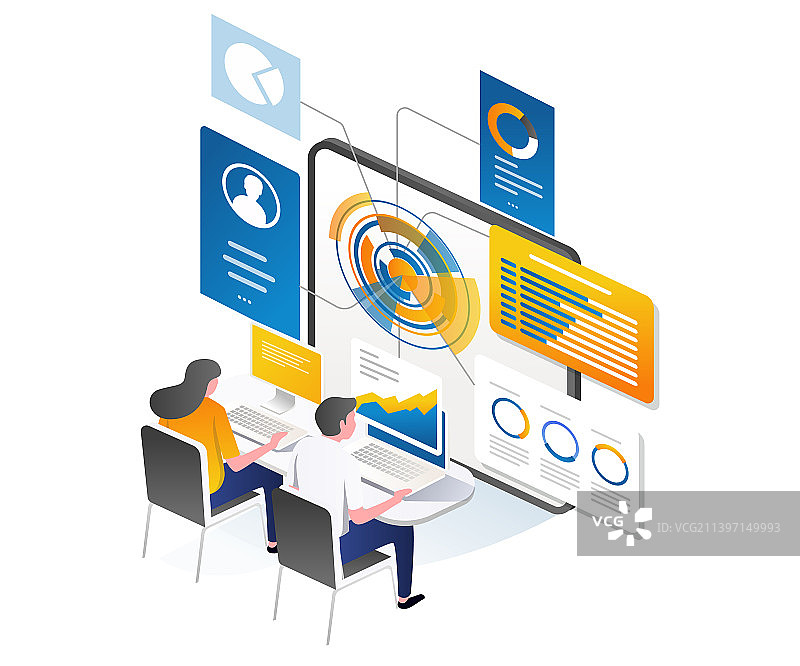 高科技数字化转型监控图片素材