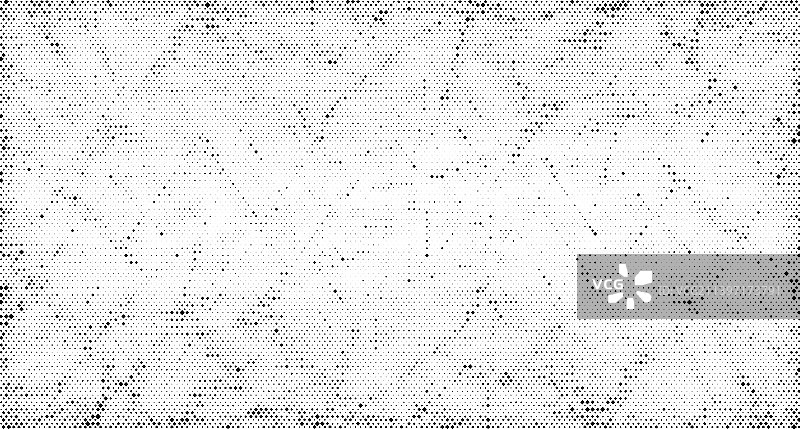 Grunge风格半色调纹理背景波普艺术点图片素材