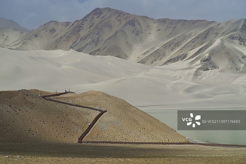 白沙山图片素材