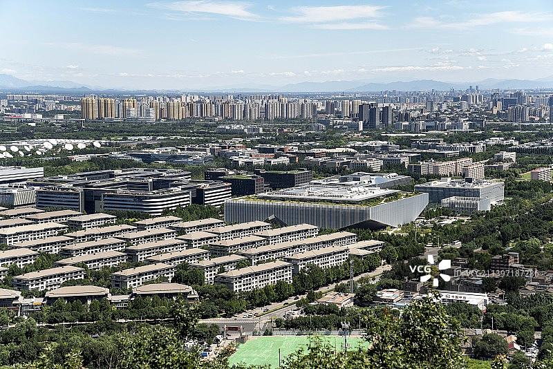 北京西二旗中关村软件园互联网公司建筑百度新浪网易腾讯大厂图片素材