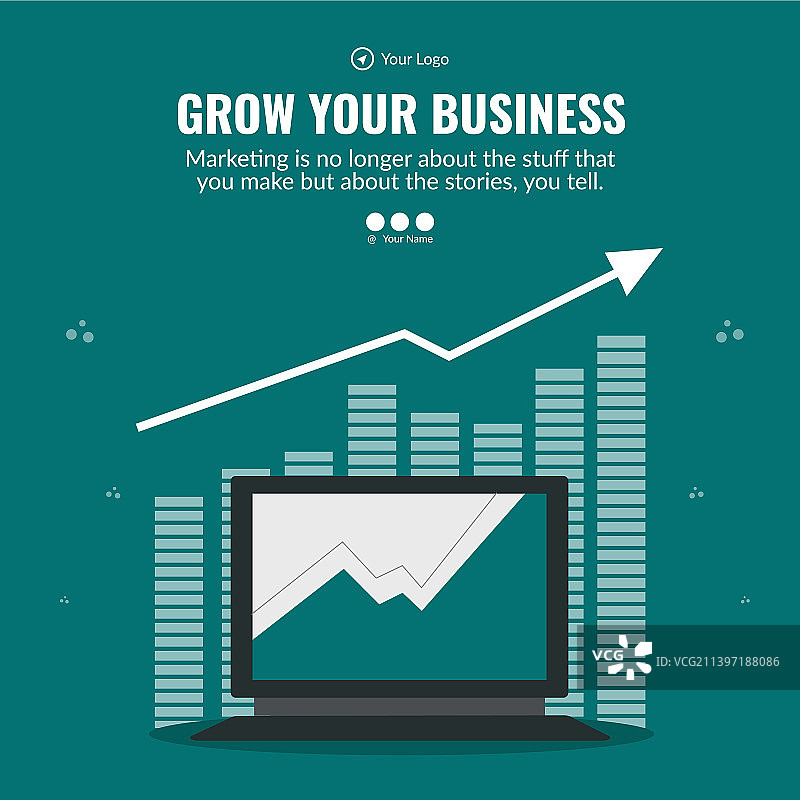 发展业务 Banner 设计模板图片素材