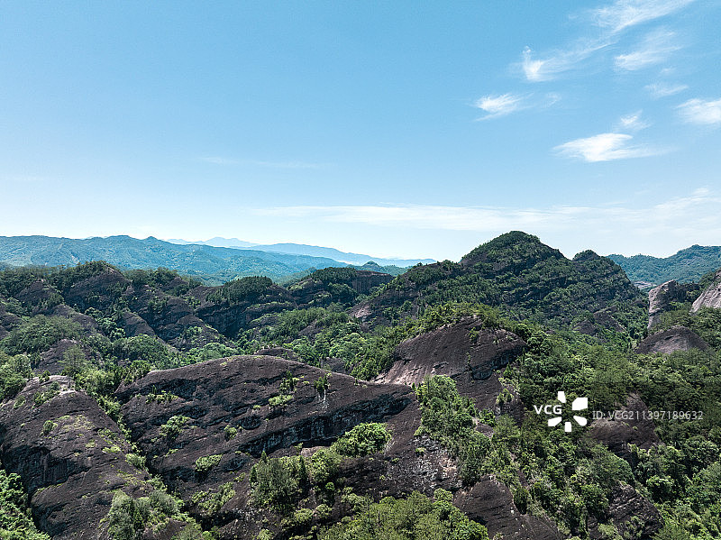 连城冠豸山风景区中国福建省龙岩市图片素材