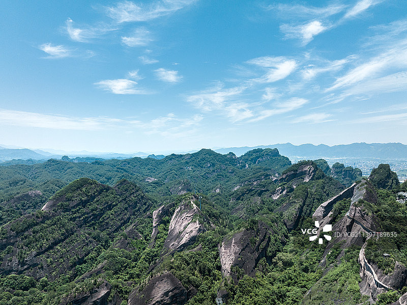 连城冠豸山风景区中国福建省龙岩市图片素材