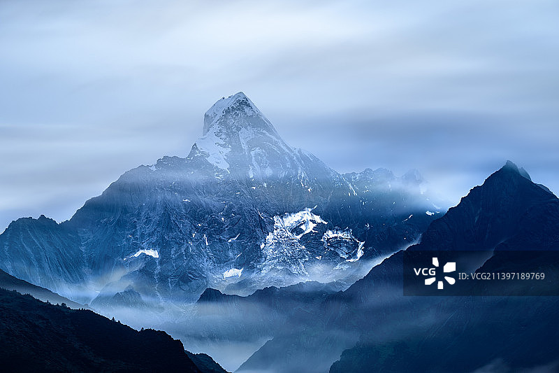 幺妹峰图片素材