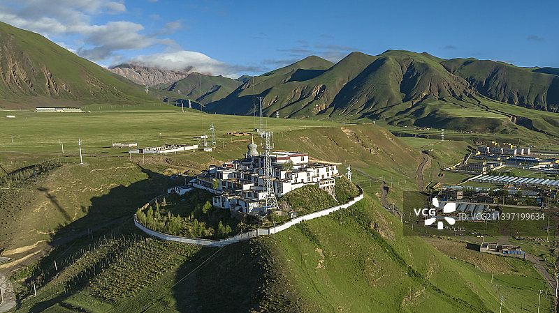 西藏那曲索县日崩寺图片素材