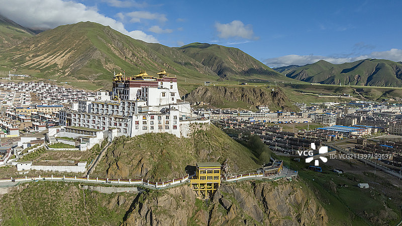西藏那曲索县赞丹寺图片素材