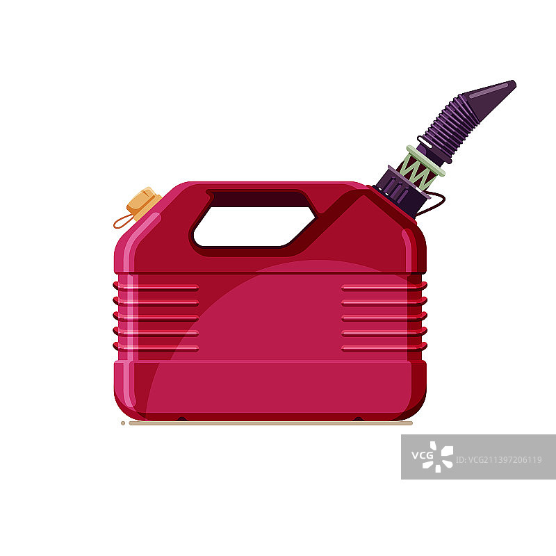 彩色塑料汽油容器图片素材