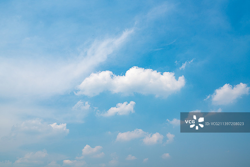 蓝天白云背景图片素材