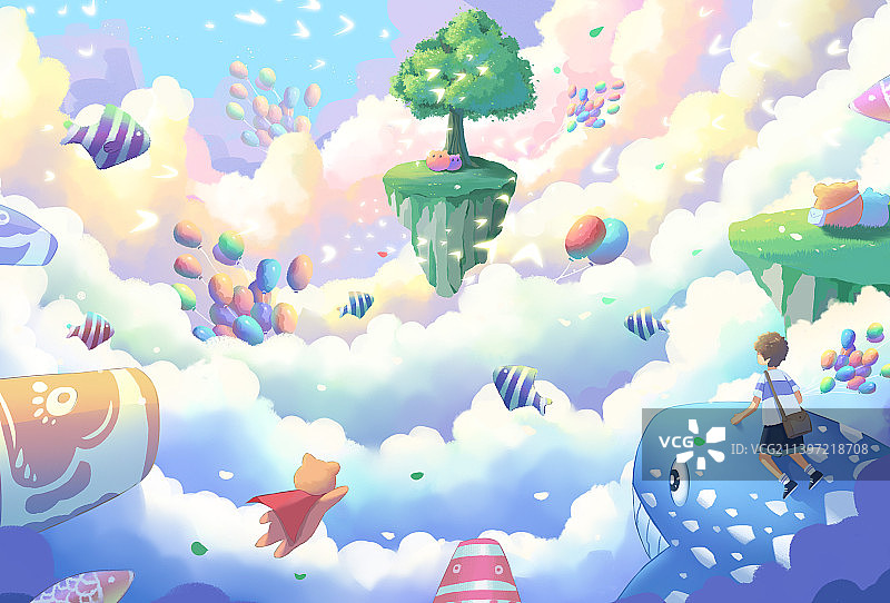 治愈系图片素材