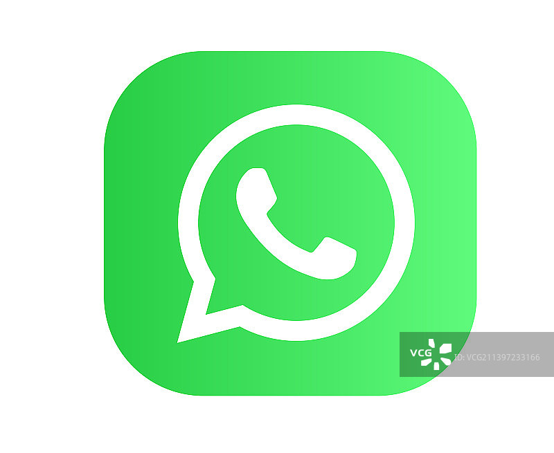 WhatsApp社交媒体图标Logo设计元素图片素材