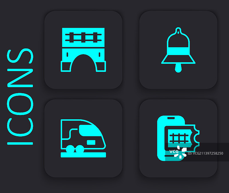 在线火车票预订桥梁图片素材