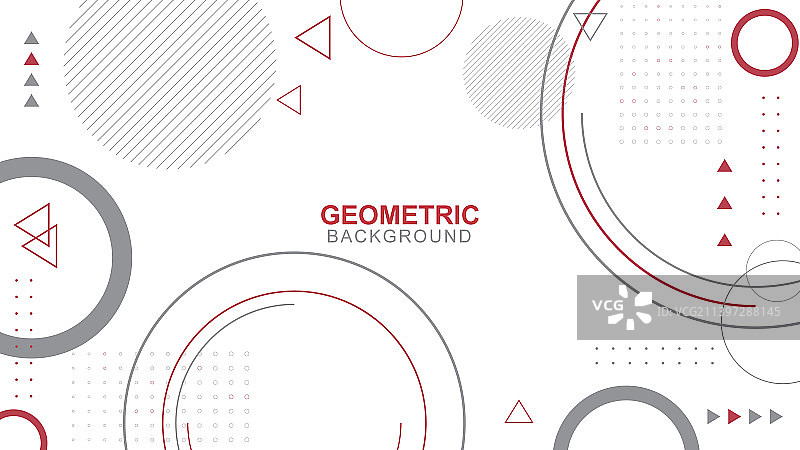 具有现代设计的几何形状背景图片素材