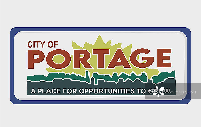 密歇根州波蒂奇市，高品质图片素材