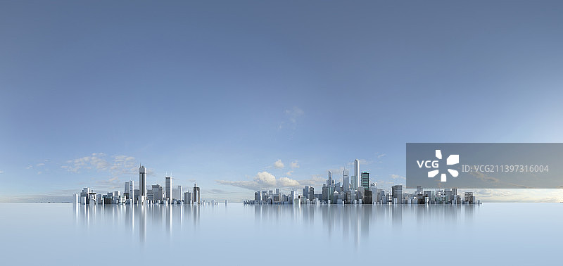 城市天际线图片素材