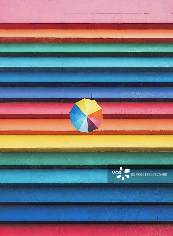 彩虹梯图片素材