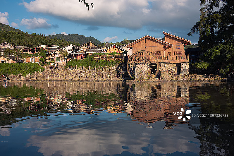 福建漳州-云水谣古镇图片素材