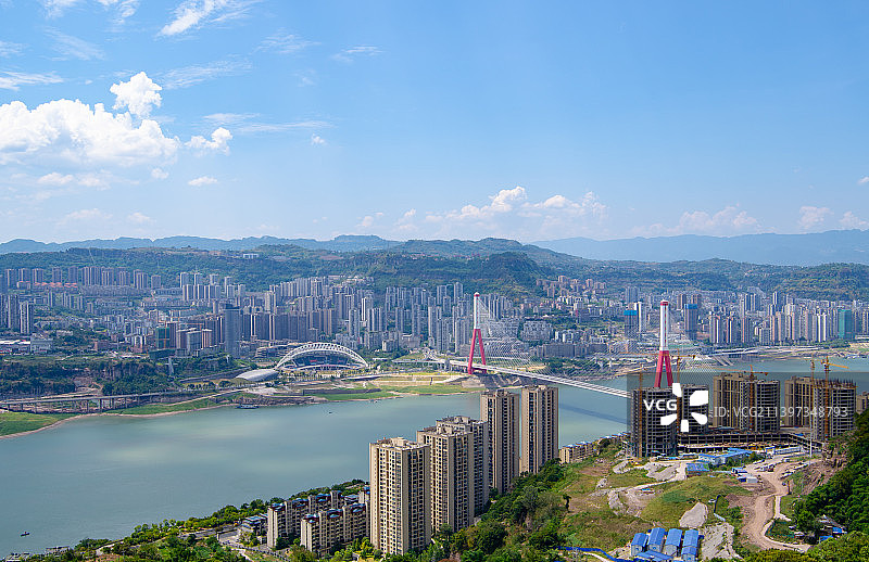 重庆万州城市风光图片素材