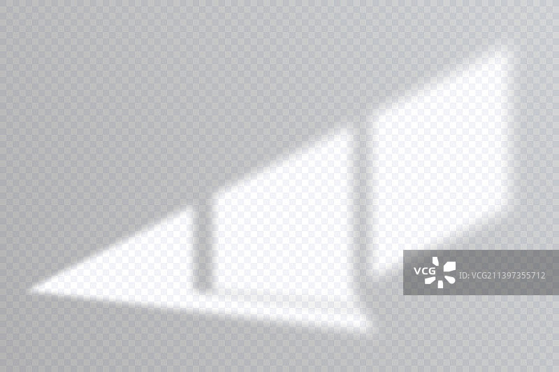 柔和光线和阴影的阴影叠加效果图片素材