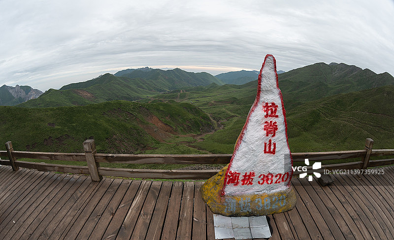 拉脊山风光（青海）图片素材