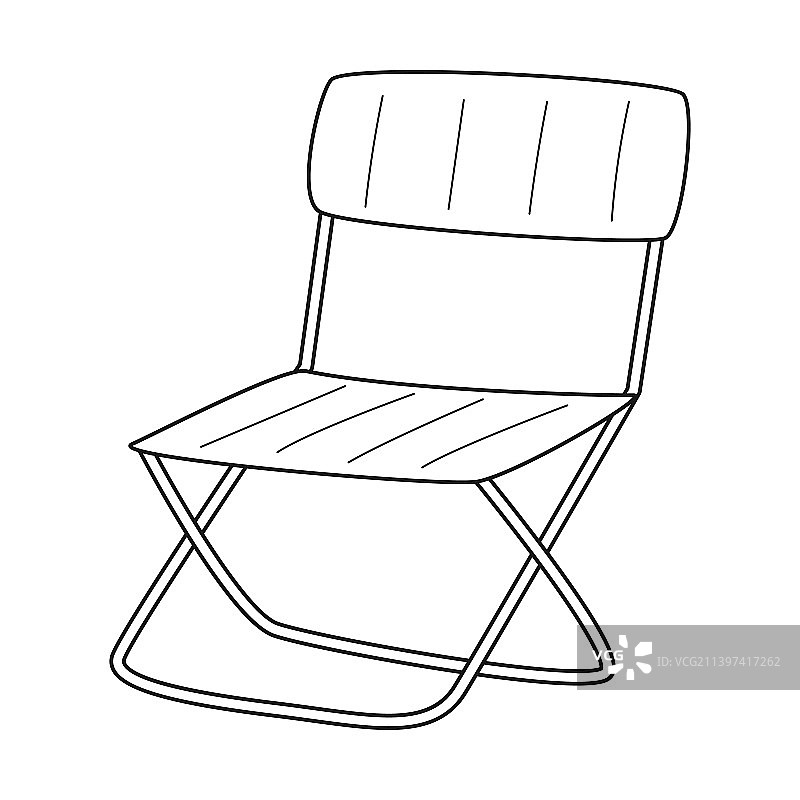 涂鸦折叠椅露营装备图片素材