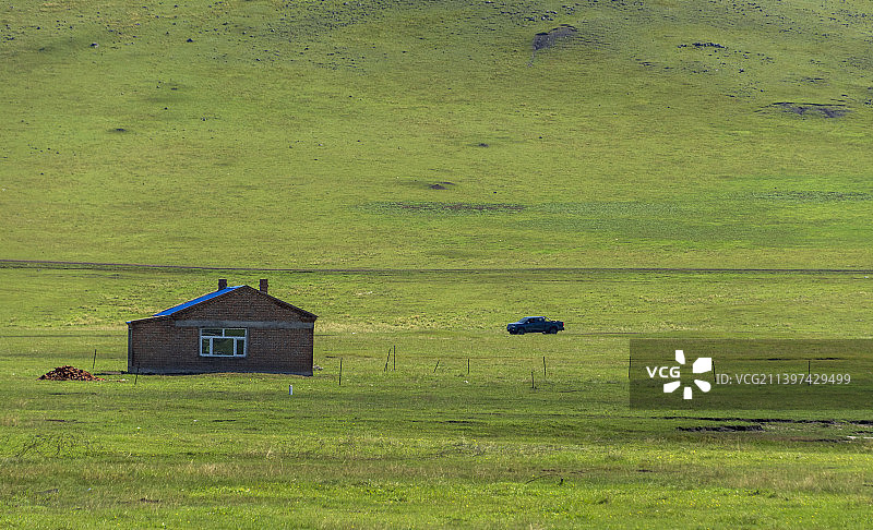 草原景致图片素材