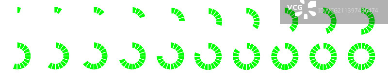 圆形进度条加载等待图片素材