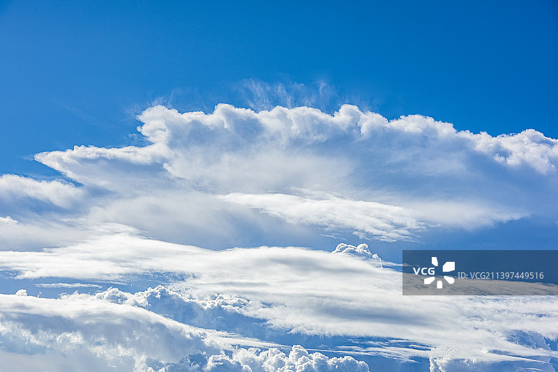 蓝天白云图片素材