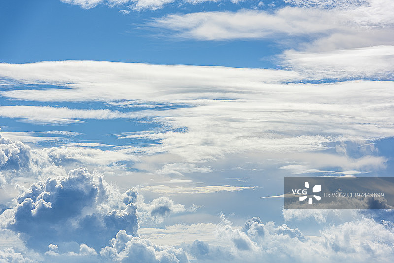 蓝天白云图片素材