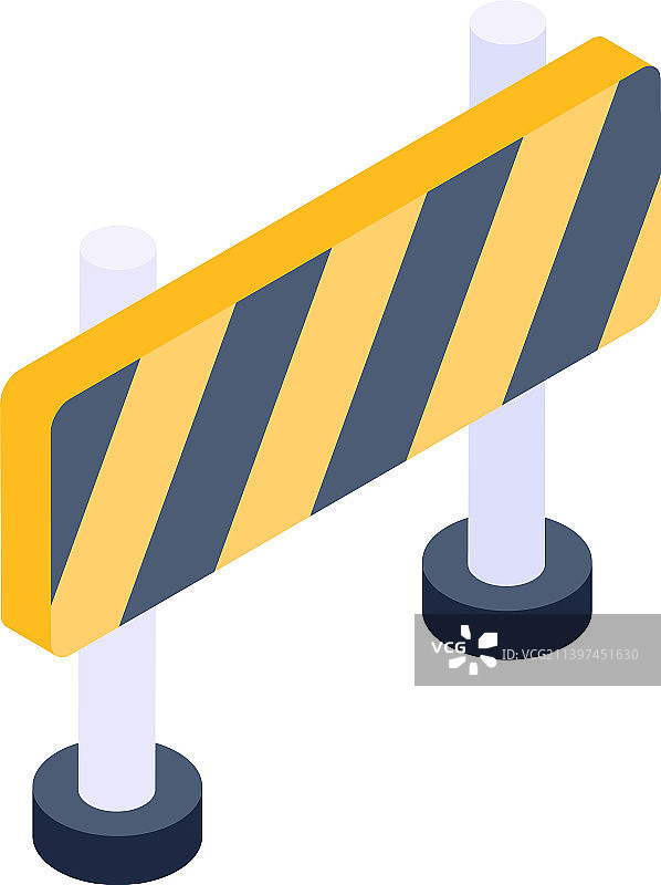 施工障碍物图片素材