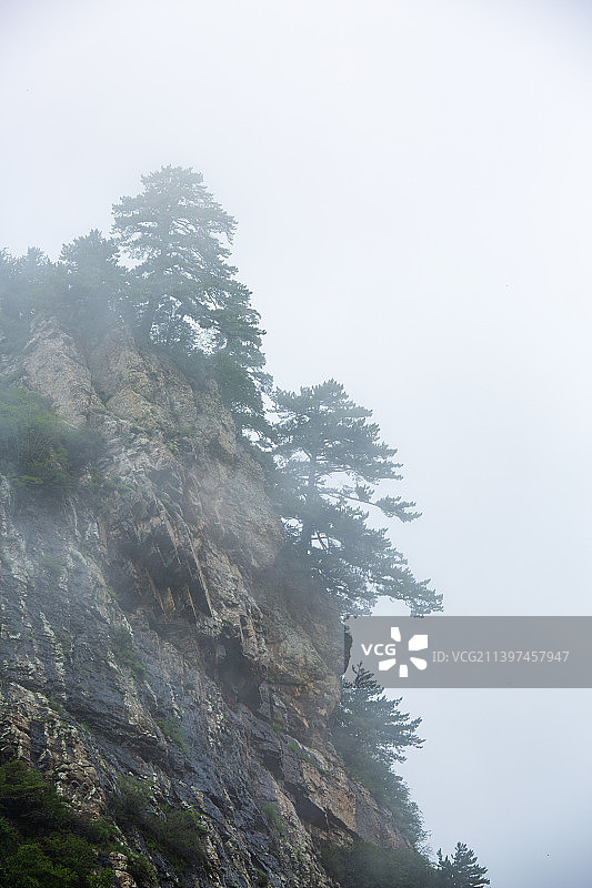山西岚县白龙山风景区风光图片素材