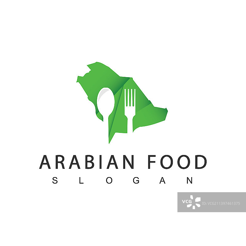 阿拉伯美食咖啡厅和餐厅标志图片素材