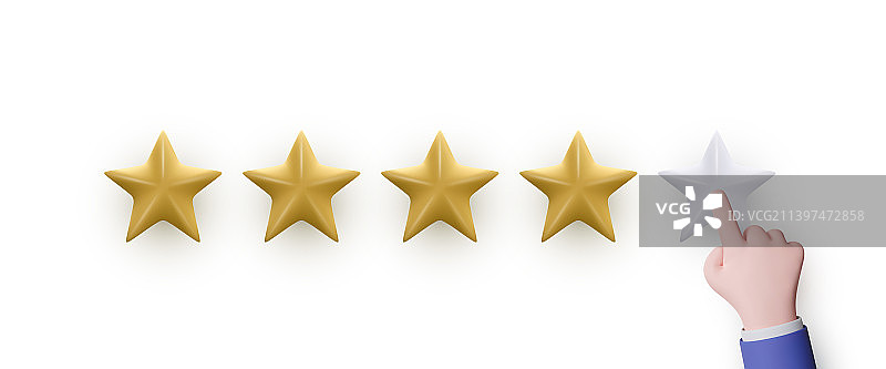 客户评价概念图片素材