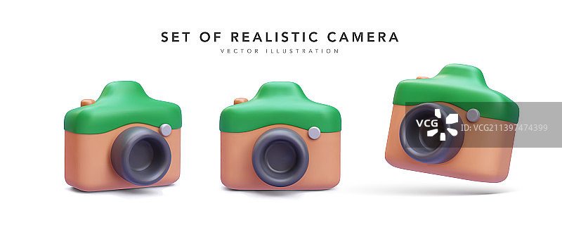 带阴影的3D相机渲染模型图片素材