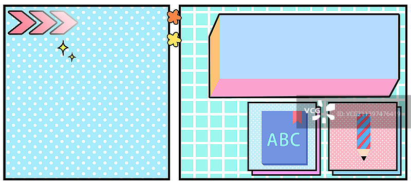 横线和点英文字母铅笔背景图片素材