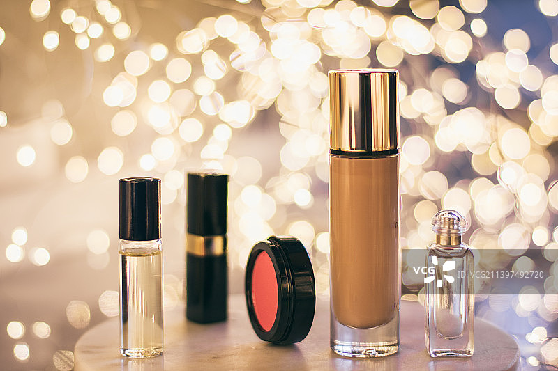 豪华化妆品套装 - 美妆造型概念图片素材