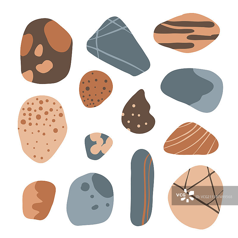 简约风格石头素材图片素材