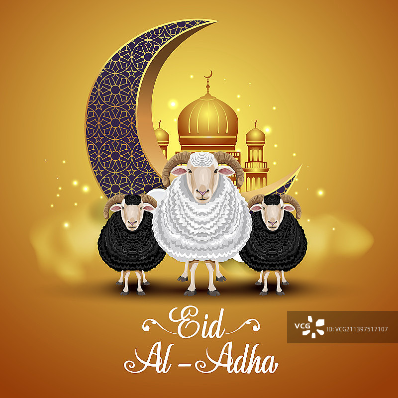 开斋节快乐背景设计图片素材