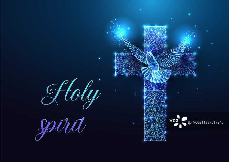 圣灵降临节概念图片素材