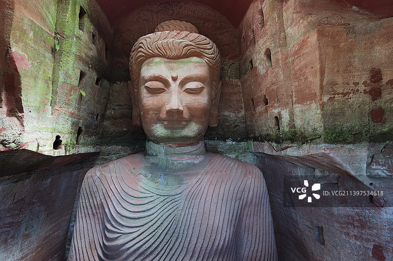 东方佛都巨型坐像图片素材
