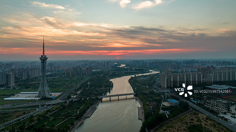 周口兴旺塔图片素材