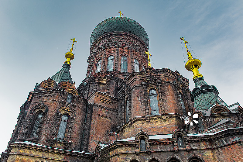 哈尔滨圣索菲娅大教堂图片素材