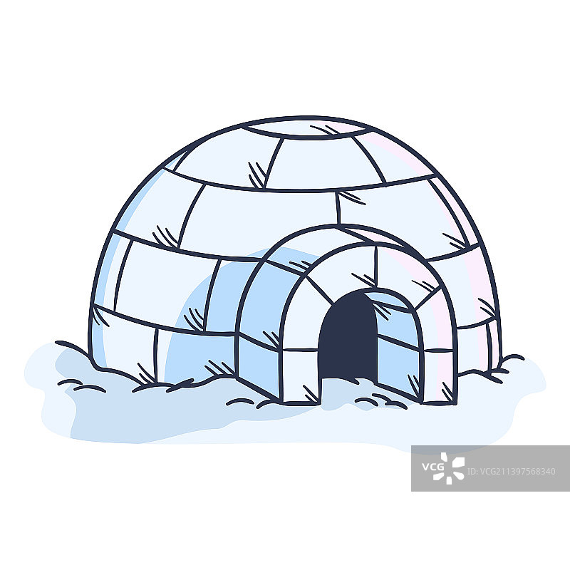 高品质冰屋图片素材