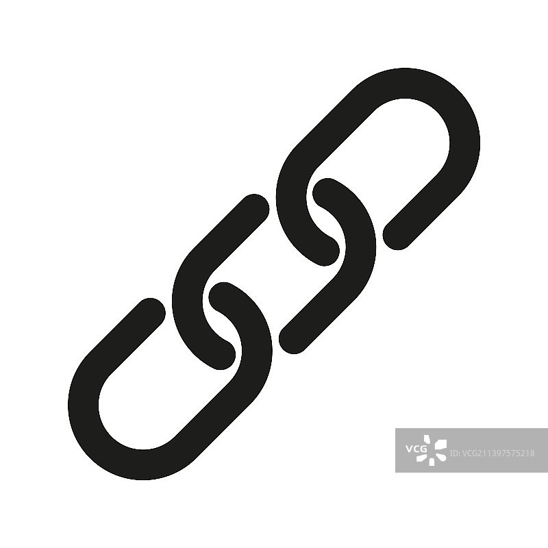 链条图标超链接链条符号图片素材