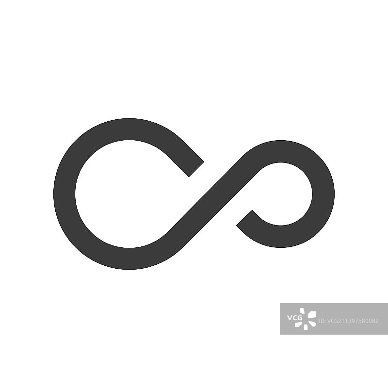 无限循环线条图标图片素材