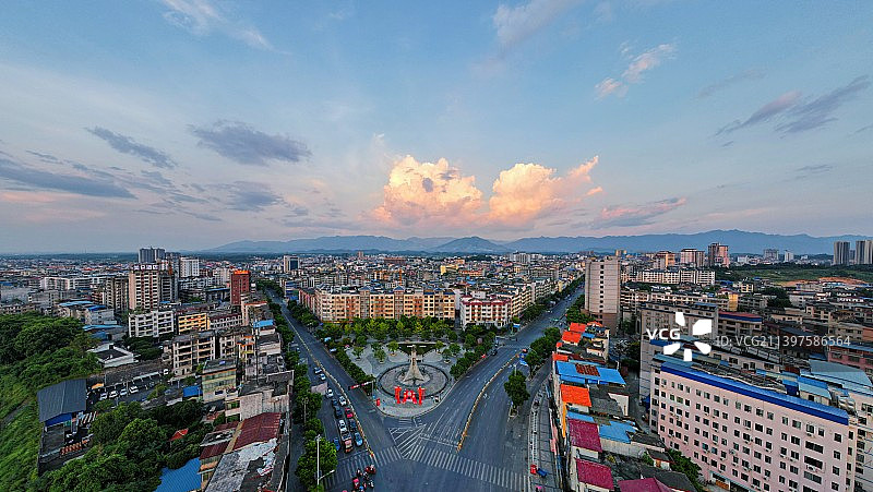 我的小镇我的家图片素材