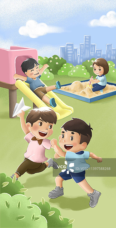 快乐的孩子们图片素材