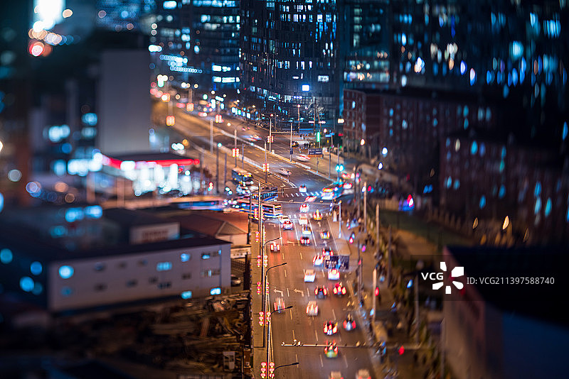 北京城市道路路况图片素材