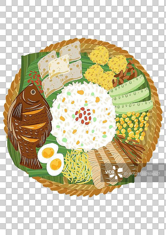 云南手抓饭图片素材