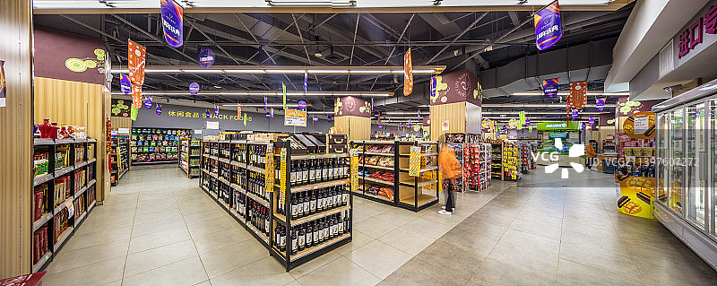 超市卖场图片素材